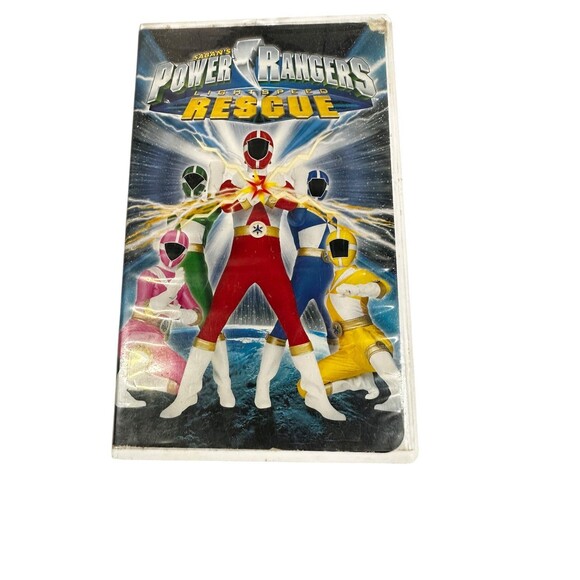 Power Rangers Lot of 7 VHS Tapes UNTESTED - Picture 2 of 12